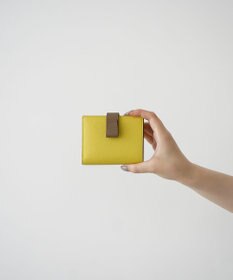 Atelier nuu 日本製 本革 バイカラーnoble 二つ折れウォレット
