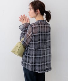 組曲 【先行予約】エアリーボイルシアー ブラウス