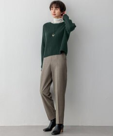 23区 S 【洗える】ドライ2WAYストレッチ チェック テーパードパンツ