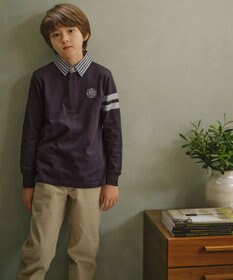 J.PRESS KIDS 【140-170cm】ラガー ポロシャツ
