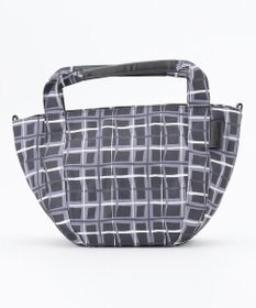 Y'SACCS ドローイングチェック 2WAYトートバッグ