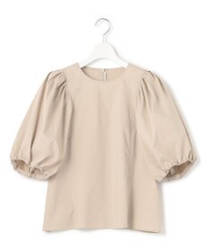 23区 L 【一部店舗限定/洗える】ハイカウントウェザーストレッチ パフスリーブ ブラウス