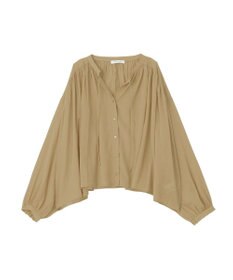 AMERICAN HOLIC スキッパーギャザーブラウス