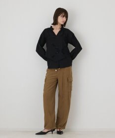 GRACE CONTINENTAL ツイルカーゴパンツ
