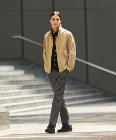 J.PRESS MEN コットンナイロンタイプライター ゴルフジャケット