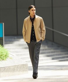 J.PRESS MEN コットンナイロンタイプライター ゴルフジャケット