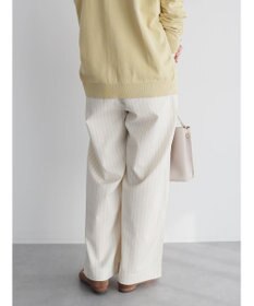 CRAFT STANDARD BOUTIQUE イージーケアピンストライプテーパードパンツ