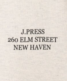 J.PRESS MEN インレージャージー アドレスプリント ロゴトレーナー