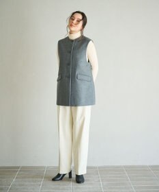 #Newans 大人気ジレが新素材で再登場！チュニックジレ