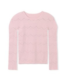 Chacott 【ノーソーイングニット】ノーソーイングクルーネックトップ