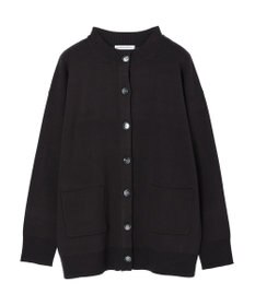 Green Parks ミドル丈モックネックカーディガン