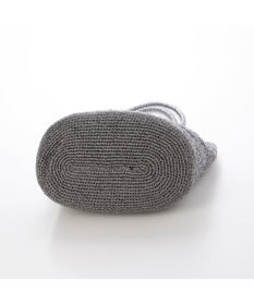 UNBILLION カシュカシュ cachecache / メタリックコード柄編みトートバッグ