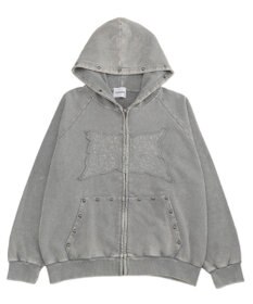 WEGO パウダーブリーチスタッズZIPパーカー