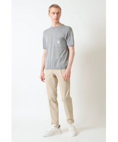 DAKS DDロゴポケットニットTシャツ