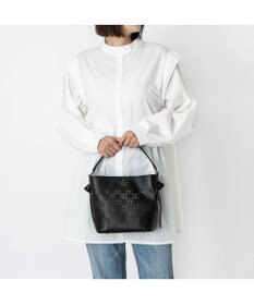 LANVIN en Bleu ペルフォレ 2wayバッグ