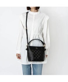 LANVIN en Bleu ペルフォレ 2wayバッグ