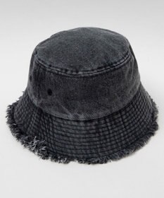 WEGO 【ユニセックス着用ITEM】デニムフリンジバケットハット