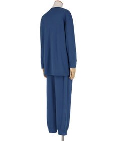 WACOAL ワコール_リラックス＆スリープ パジャマ 綿100%(本体) ガーゼ裏毛素材 長袖 長ズボン PEANUTS スヌーピー メンズ FGX560 /ワコール