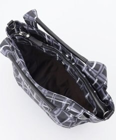 Y'SACCS ドローイングチェック 2WAYトートバッグ