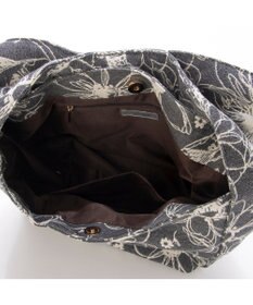 UNBILLION カシュカシュ cache cache / フラワー＆アニマル柄ワンハンドルバッグ