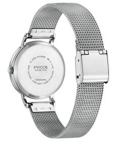 CITIZEN 【ソーラーテック】大きめ文字盤　判読しやすいアラビア数字　簡単ベルト調整　ギフトにぴったり