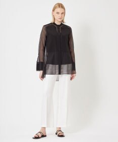 BEIGE， 【WEB限定】SAPHIR / シアーブラウス