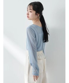 earth music&ecology シアーカットプルオーバー