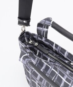 Y'SACCS ドローイングチェック 2WAYトートバッグ