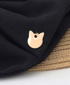 ANY KIDS 【UVカット】【日よけ付き】リボンブレードハット