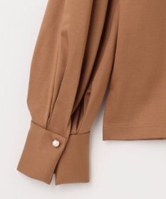 自由区 S 【洗える】ハイカウントパフスリーブ カットソー