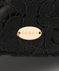 TOCCA 【つば部分UV90%以上カット・吸水速乾・抗菌防臭・洗える・サイズ調整可】LACE CAP リボンが外せる 2WAYレース素材キャップ