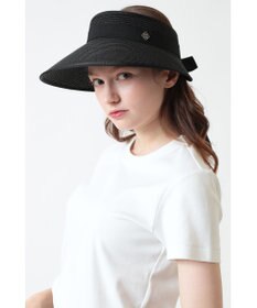DAKS DAKS GOLF バックリボン 天然草ワイドバイザー