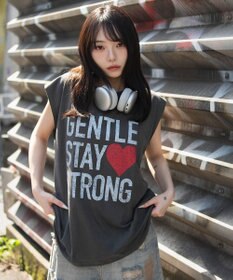 WEGO 【ユニセックス着用ITEM/MLサイズ展開】グラフィックBIGノースリーブ