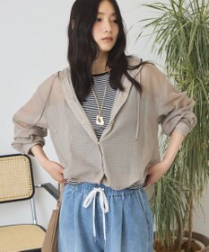 AMERICAN HOLIC シアーフーディーシャツ