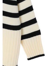 Green Parks 洗える　バックスリットニットプルオーバー