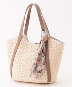 ANY SIS スカーフ付き カゴバッグ