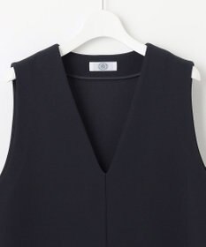 J.PRESS LADIES 【WEB限定】ジョーゼットジャージー ベスト