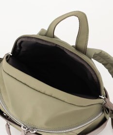 Y'SACCS 【ナイロンタフタ×リサイクルレザー】デイリーミニリュック