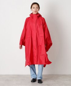 MOONBAT POLO RALPH LAUREN(ポロ ラルフローレン) ポロポニー ポケッタブル レインポンチョ レインコート 無地 フード 収納袋 ロゴ入 レディース