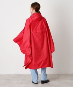 MOONBAT POLO RALPH LAUREN(ポロ ラルフローレン) ポロポニー ポケッタブル レインポンチョ レインコート 無地 フード 収納袋 ロゴ入 レディース