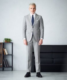 J.PRESS MEN 【J.PRESS MOVING】REDA ACTIVEマイクロハウンドトゥース スラックス