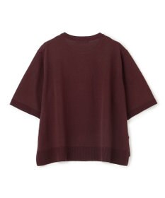 UNFILO L ブライトヤーンニット ハーフスリーブ