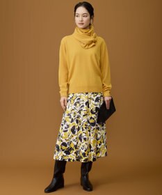 自由区 S 【SHIHOさん着用】ウールハイゲージVネック ニット