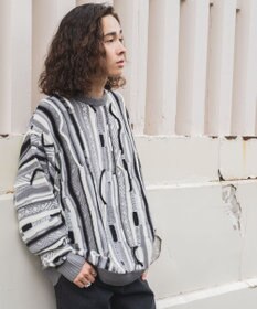 WEGO 3Dニットプルオーバー