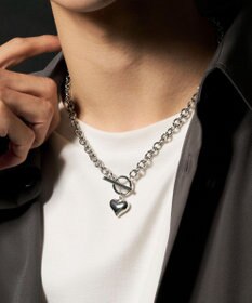 WEGO Mぷっくりモチーフネックレス