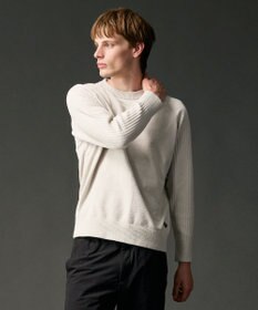 JOSEPH ABBOUD MOUNTAIN 【軽量/ソフト】ニットフリース プルオーバー ニット