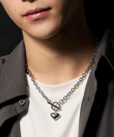 WEGO Mぷっくりモチーフネックレス