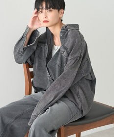 AMERICAN HOLIC Wポケットデニムシャツ