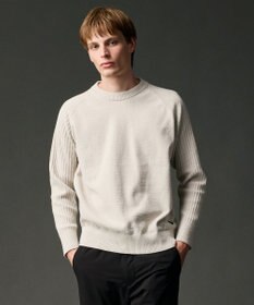 JOSEPH ABBOUD MOUNTAIN 【軽量/ソフト】ニットフリース プルオーバー ニット