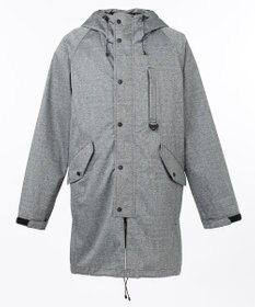 JOSEPH ABBOUD MOUNTAIN 【UNISEX】ホットピアスラブジャガードカモ コート